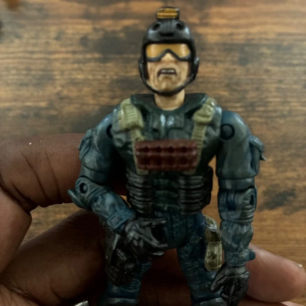 Vintage Y2K Lanard The Corps Commando Force Figure Lot 4 Firestorm Eagle